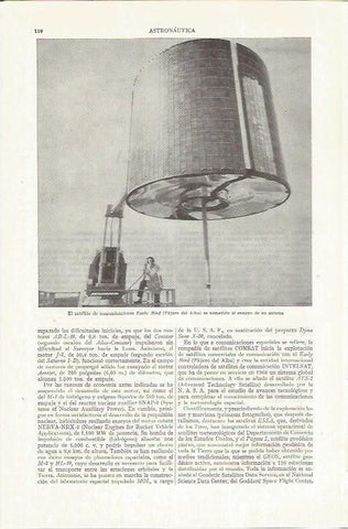 LAMINA ESPASA 35744: El satelite Early Bird