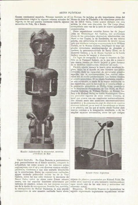 LAMINA ESPASA 35738: Esculturas procedentes de Mali