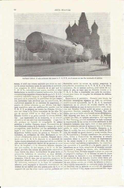 LAMINA ESPASA 35721: Arte militar. Antisimil Galosk