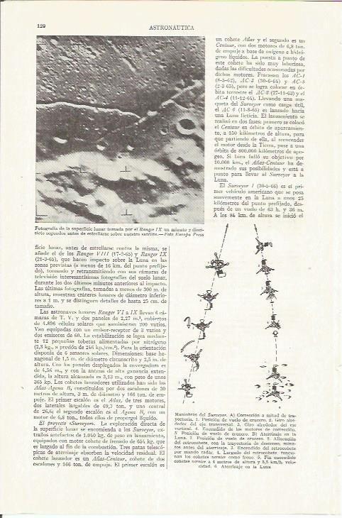LAMINA ESPASA 35747: Fotografia de la superficie de la Luna