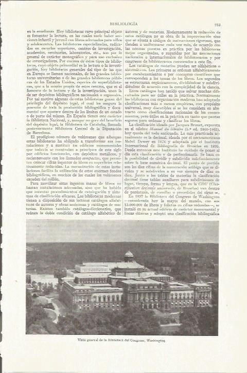 LAMINA ESPASA 35777: Biblioteca del Congreso en Washington