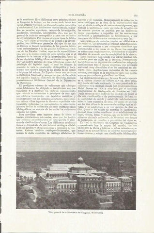 LAMINA ESPASA 35777: Biblioteca del Congreso en Washington