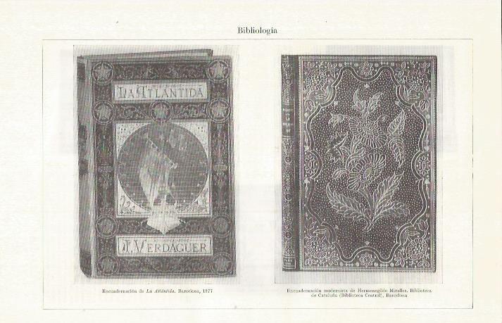 LAMINA ESPASA 35775: Edicion de La Antartida de Verdaguer de 1877