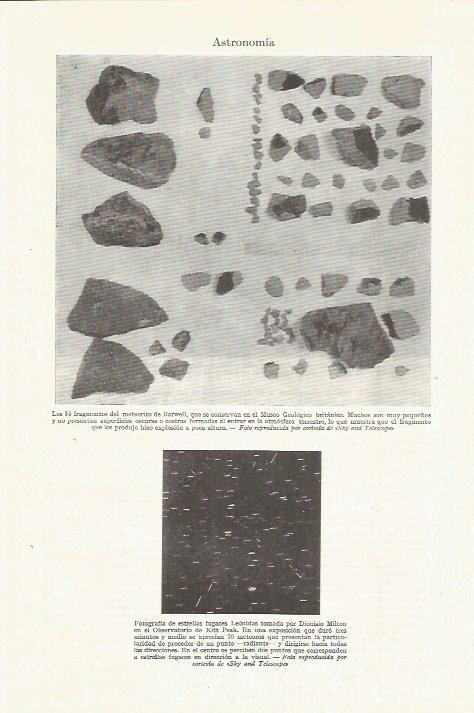 LAMINA ESPASA 35757: Fragmentos del meteorito de Barwell