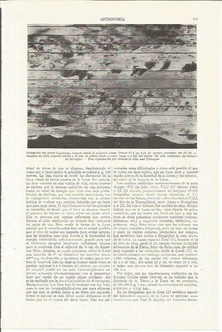 LAMINA ESPASA 35755: Fotografia del crater Copernico