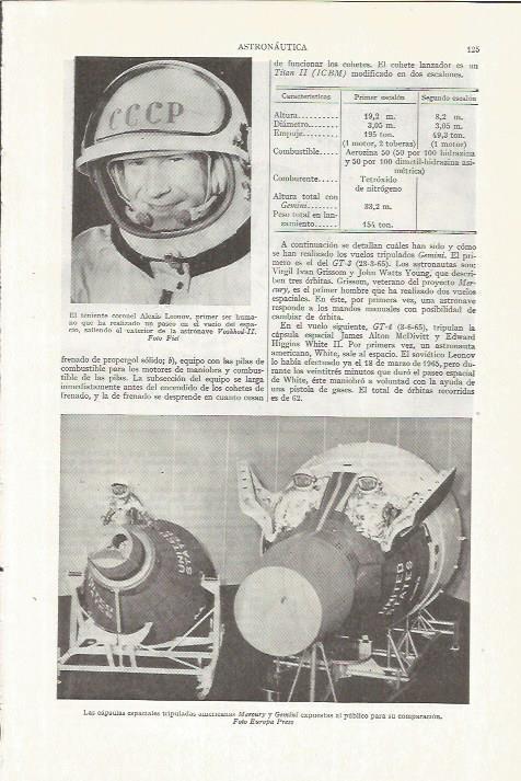 LAMINA ESPASA 35749: Alexis Leonov