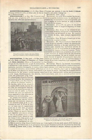 LAMINA ESPASA 35679: Encuentro de Santa Ana y San Joaquin, por Giotto