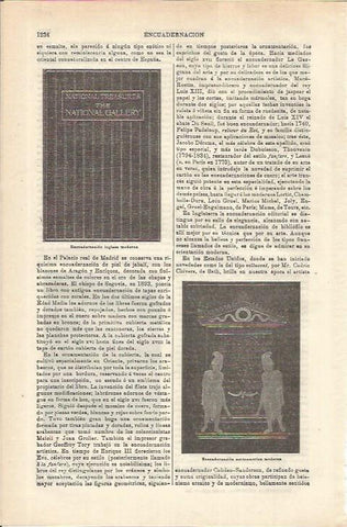 LAMINA ESPASA 35678: Encuadernacion inglesa moderna