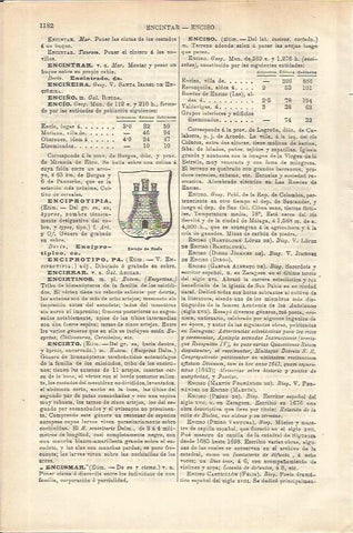 LAMINA ESPASA 35660: Escudo de Encio, Burgos