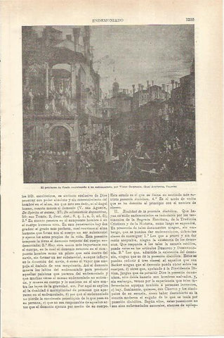LAMINA ESPASA 35680: El patriarca de Grado exorcinando a un endemoniado, por Carpaccio