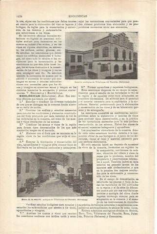 LAMINA ESPASA 35696: Estacion enologica de Vilafranca del Penedes, Barcelona