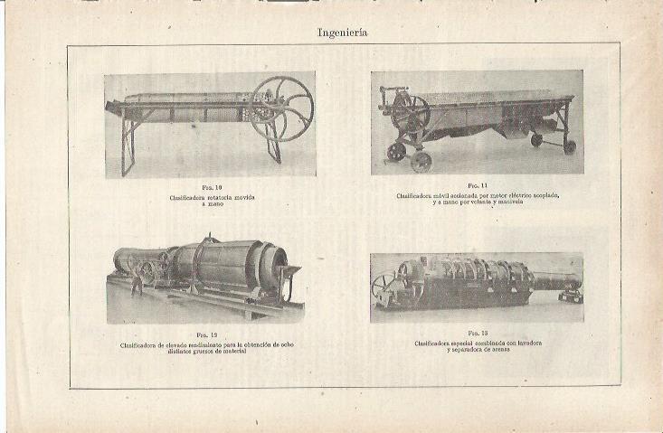 LAMINA ESPASA 35334: Ingenieria. Maquinas clasificadores