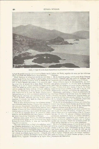 LAMINA ESPASA 35327: Vista de Creta, Grecia