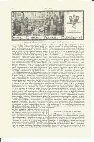 LAMINA ESPASA 35376: Sellos del 175 Aniversario de la Constitucion de 1812