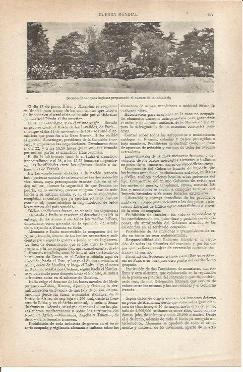 LAMINA ESPASA 35321: Seccion de tanques ingleses