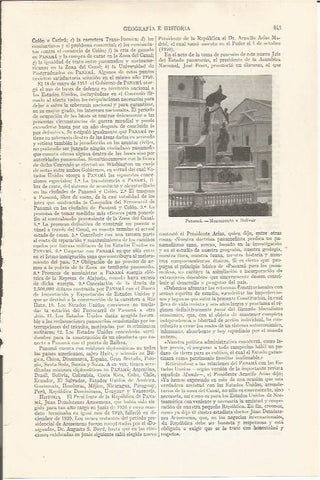 LAMINA ESPASA 35286: Monumento a Bolibar en Panama