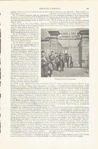 LAMINA ESPASA 35273: Prisioneros de Francia repatriados