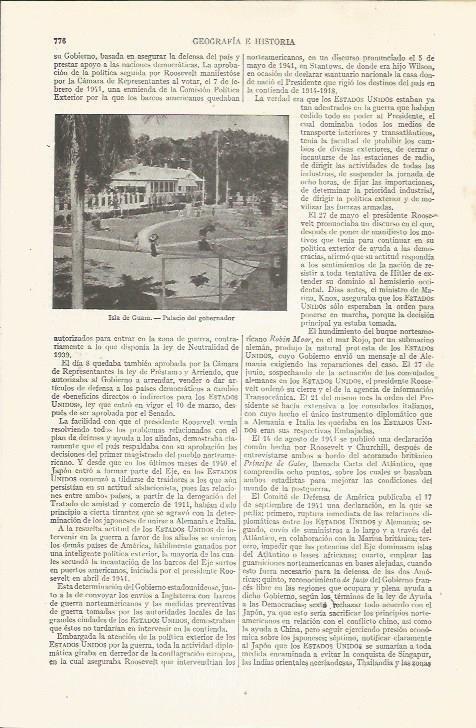 LAMINA ESPASA 35268: Palacio del Gobernador en la isla de Guam