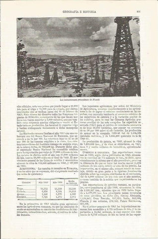 LAMINA ESPASA 35290: Instalaciones de petroleo en Ploesti, Bulgaria