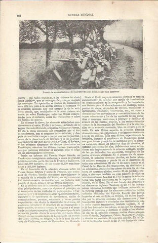 LAMINA ESPASA 35316: Cañon del ejercito de Francia