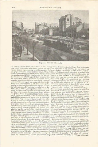 LAMINA ESPASA 35298: Calle de Belgrado, Serbia