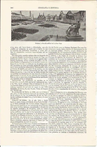 LAMINA ESPASA 35292: Parada militar en la Plaza Roja de Moscu