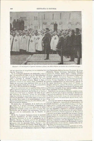 LAMINA ESPASA 35291: El rey Miguel de Bulgaria y el general Antonescu