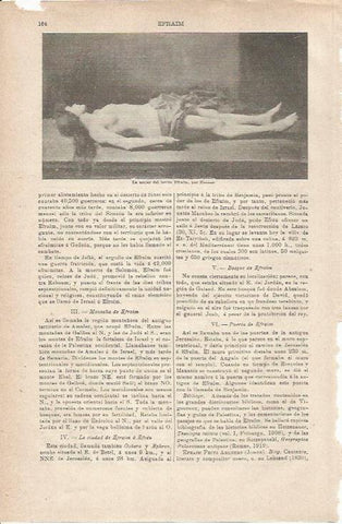 LAMINA ESPASA 35474: La mujer del levita Efraim, por Blenner
