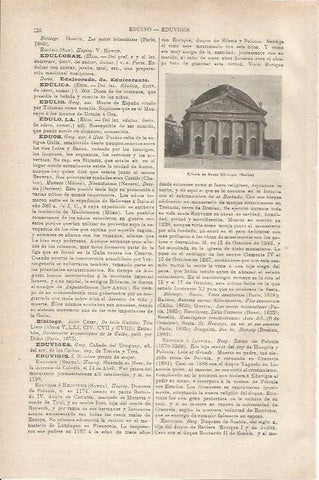 LAMINA ESPASA 35471: Iglesia de Santa Edovigia en Berlin