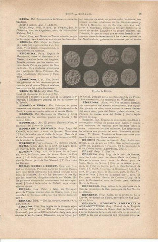 LAMINA ESPASA 35467: Monedas de Edonida, Grecia