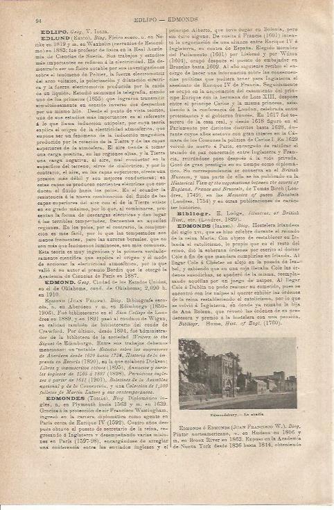 LAMINA ESPASA 35464: Abadia de Edmonsbury