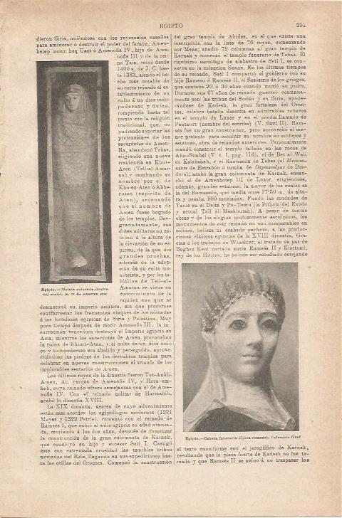 LAMINA ESPASA 35512: Momia de Egipto