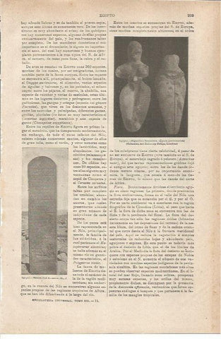 LAMINA ESPASA 35489: Figurillas femeninas del Egipto prehistorico