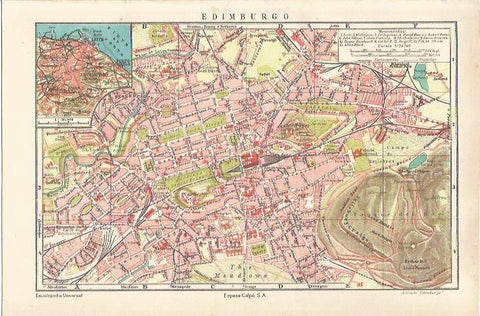 LAMINA ESPASA 35454: Plano de Edinburgo