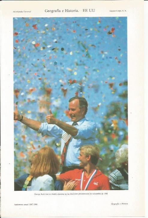 LAMINA ESPASA 35406: George Bush 