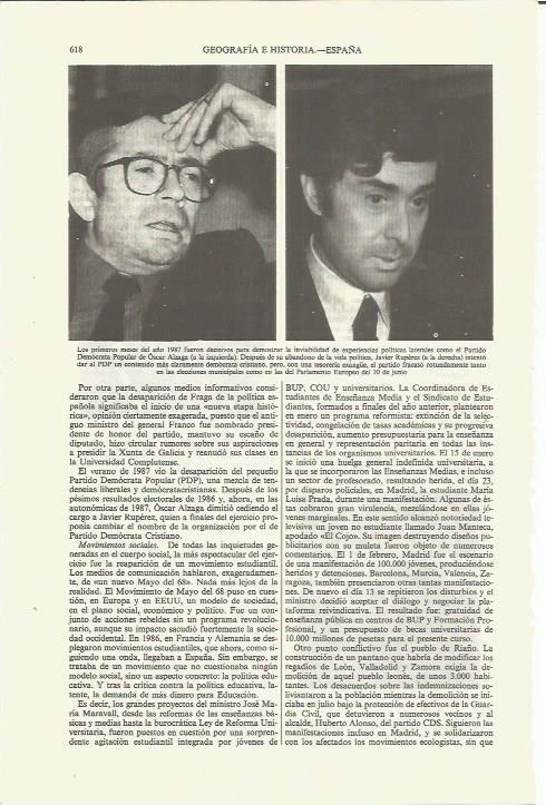 LAMINA ESPASA 35398: Oscar Alzaga y Javier Ruperez