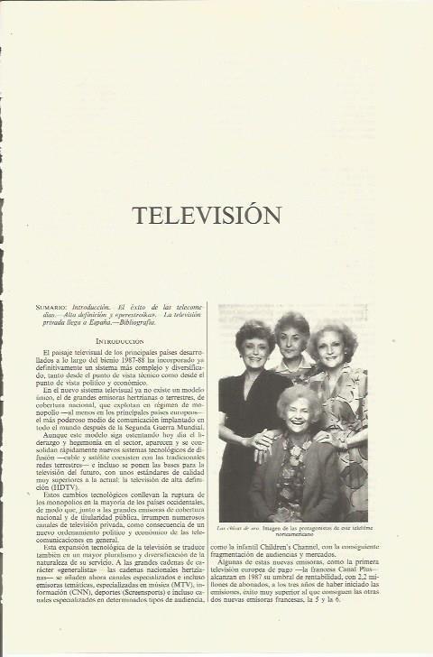 LAMINA ESPASA 35442: Television. Las chicas de oro