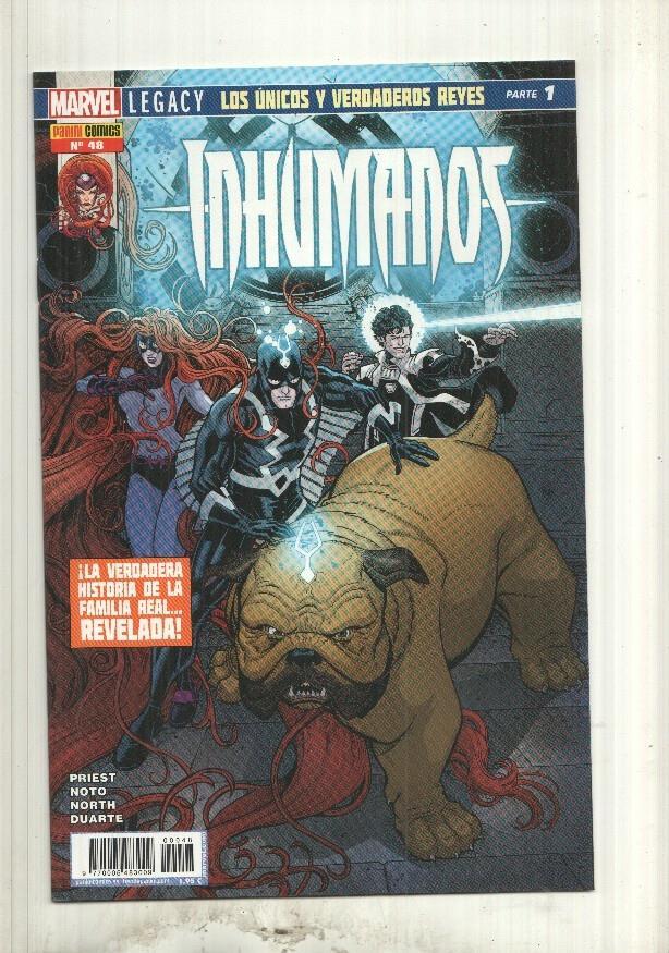 Inhumanos numero 048  Año 5  los unicos y verdaderos reyes parte 1 