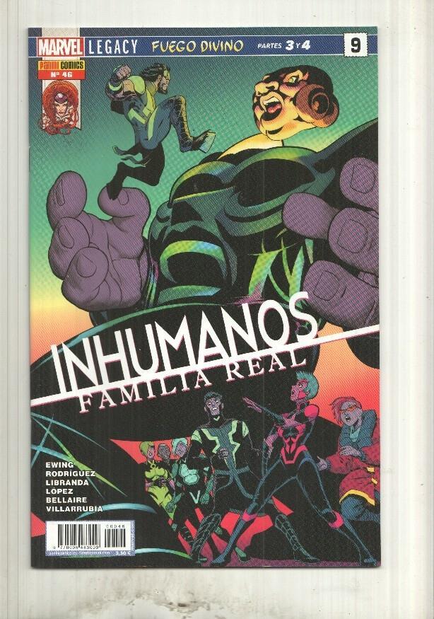 Inhumanos numero 046  Año 5  Fuego divino parte 3 y 4 