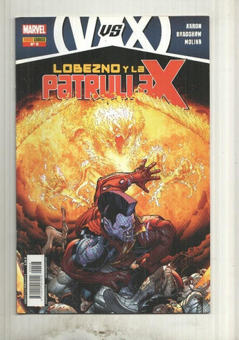 Lobezno y la patrulla X numero 08 año 1 