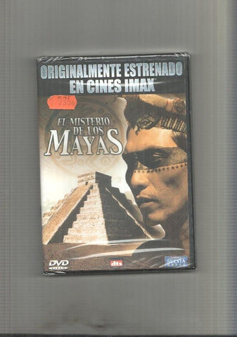 Cine DVD: El misterio de los Mayas 