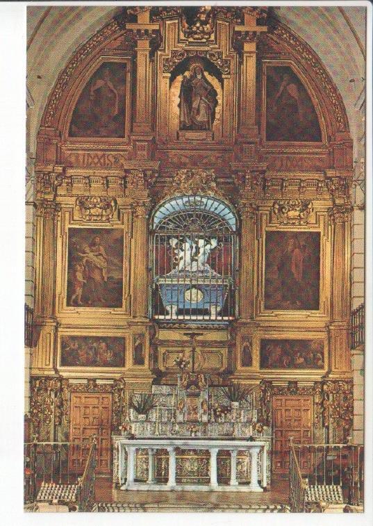 Postal JC0417: Alba de Tormes (Salamanca). Altar Mayor de las Madres Carmelitas