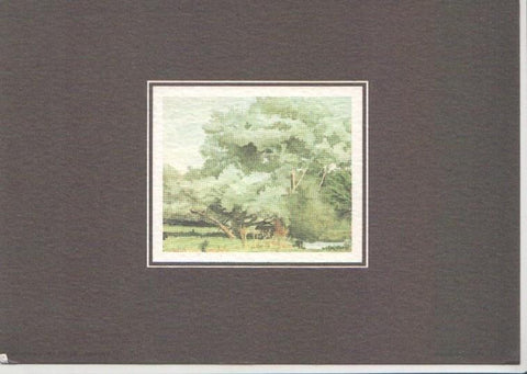 Postal JC0418: Pintura de paisaje