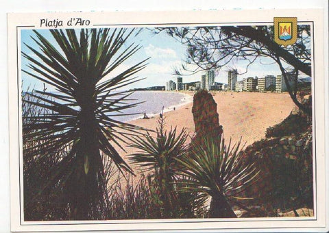 Postal JC0423: Platja d'Aro (Costa Brava). Vista parcial