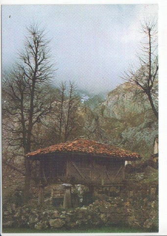 Postal JC0428: Picos de Europa. Horreo