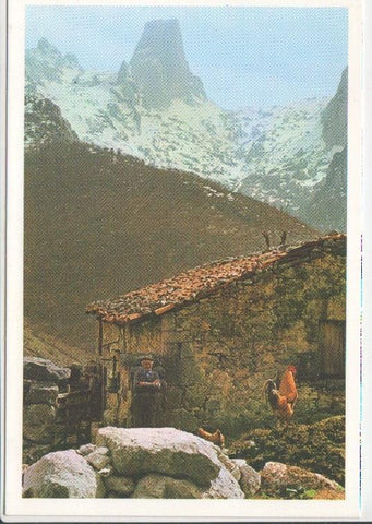 Postal JC0429: Picos de Europa. Naranjo de Bulnes desde Pandebano