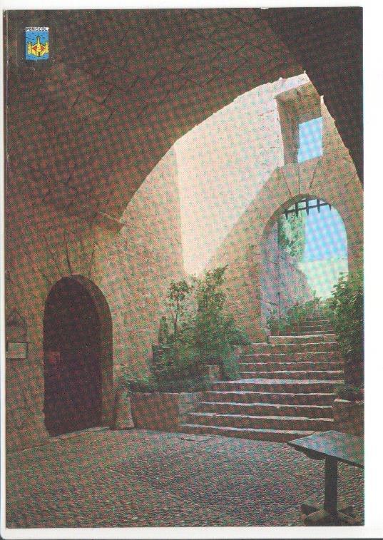 Postal JC0433: Castillo de Peñiscola. Subida al Patio de Armas