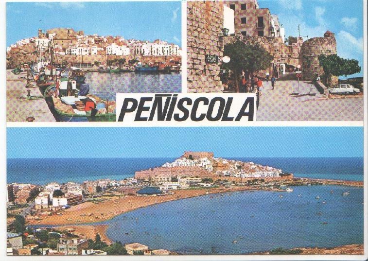 Postal JC0440: Costa del Azahar, Peñiscola (Castellon). Varias vistas