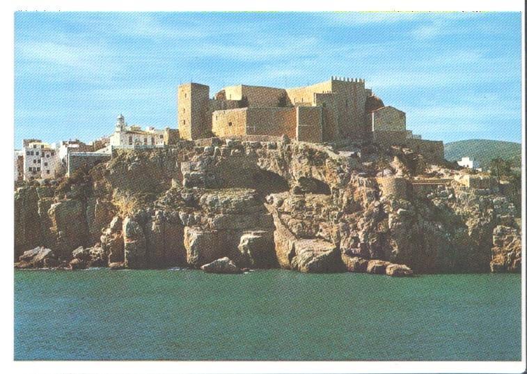 Postal JC0442: Peñiscola. Castillo