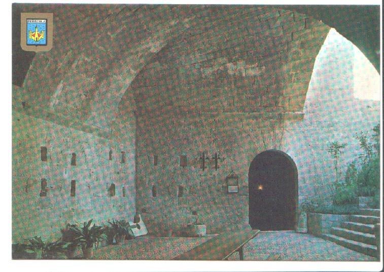 Postal JC0453: Peñiscola (Castellon). Vestibulo del Castillo